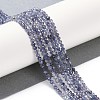 Natural Iolite Beads Strands LS-G-N342-32-2