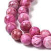Natural Dyed Jade Beads Strands G-M402-C02-01-3