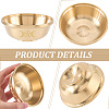 Brass Offering Bowl for Altar Meditation AJEW-WH20816-262B-6