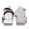 Halloween Theme Alloy Enamel Pendants LS-ENAM-J649-03P-2