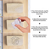 Clear Acrylic Soap Stamps DIY-WH0438-026-5
