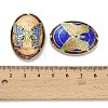 Handmade Cloisonne Beads CLB-Z001-09G-3