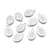 304 Stainless Steel Charms STAS-L247-012P-1