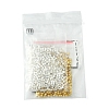 1200Pcs 2 Colors Brass Crimp Beads KK-FS0001-37-6
