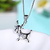 925 Sterling Silver Pendant Necklaces NJEW-BB32696-3
