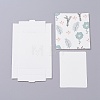 Kraft Paper Boxes and Necklace Jewelry Display Cards LS-CON-L016-A06-2