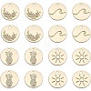 32Pcs 4 Style Alloy Charms FIND-BC0002-88-1
