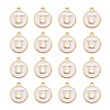 Golden Plated Alloy Charms ENAM-S118-01U-2