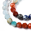 Natural & Synthetic Mixed Gemstone Beads Strands G-D080-A01-01-06-3