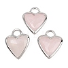 Natural Rose Quartz Faceted Pendants G-Z154-01P-06-1