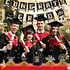 3Bags 3 Styles Graduation Season Paper Hanging Banners for Party Decorations AJEW-NB0009-40A-4