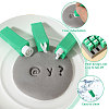 Plastic Lowercase Letter Clay Stamp Sets DIY-WH0591-269A-4