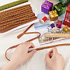SUPERFINDINGS 2 Cards 2 Colors Christmas Polyester Centipede Lace Ribbon OCOR-FH0001-20-3