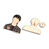 Man Shape Enamel Pin JEWB-N007-192-3