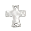 Alloy Textured Religion Cross Links Connector Charms FIND-Z127-01P-01-1