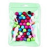 Macaron Color Plastic Yin-yang Zip Lock Bags OPP-N001-01B-04-3