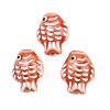 Handmade Porcelain Beads PORC-K010-08-08-1