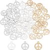 Unicraftale 60Pcs 3 Colors 304 Stainless Steel Pendants STAS-UN0028-38-1