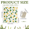 10Pcs 5 Styles Wood Pulp Cotton Cleaning Cloth AJEW-MA0001-35A-2