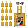 Paper Glitter Happy Birthday Photo Hanging Banner DIY-FZC0002-04C-4