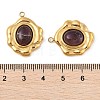 Natural Amethyst Pendants STAS-P380-15G-01-3