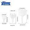 Olycraft Porcelain Buchner Filter Funnel AJEW-OC0001-33-3