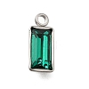 304 Stainless Steel Rhinestone Pendants STAS-Z125-12C-P-1