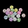 Transparent Crackle Acrylic Beads AC-CBA4496-12A-1