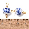 Handmade Porcelain Pendants PR-CBA8966-06G-2
