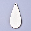 Unfinished Blank Poplar Wood Big Pendants WOOD-D021-13-2