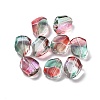 Baking Paint Transparent Glass Beads DGLA-C004-01D-1