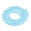 Imitation Jade Glass Beads Strands GLAA-T032-J6mm-07-3