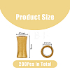 200Pcs Brass Beads KK-DC0003-60-2