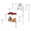4-Tier Acrylic Model Toy Assembled Organizer Holders ODIS-WH0029-62-1