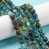 Natural Agate Beads Strands X-G-C082-A01-02-2