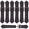 8 Sets PU Leather Sew on Toggle Buckles AJEW-HS0001-54A-1