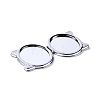 DIY Dog Special Shaped Diamond Painting Mini Makeup Mirror Kits DIY-P048-07-3