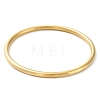 Ion Plating(IP) 304 Stainless Steel Plain Bangles BJEW-G684-03E-G-2