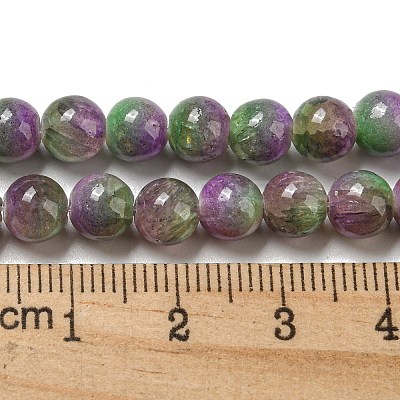 Dyed Natural White Jade Beads Strands G-F764-01F-1