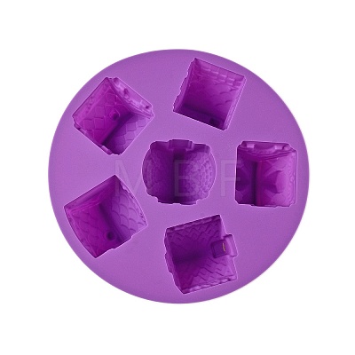 Round DIY Food Grade Silicone Mold DIY-K075-30-1