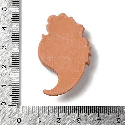 Cartoon Tribe Theme Opaque Resin Decoden Cabochons RESI-M043-01H-1