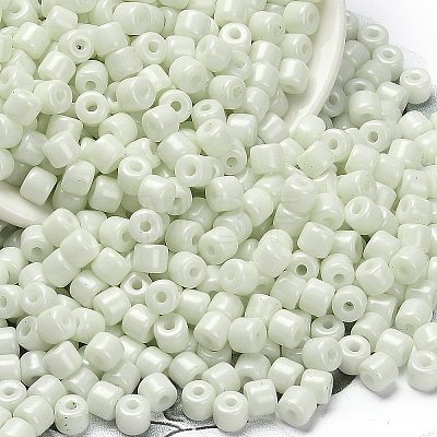 Baking Paint Pearlized Glass Seed Beads SEED-C001-04A-01-1