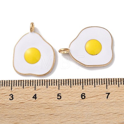 Alloy Enamel Pendants ENAM-O001-06B-G-1