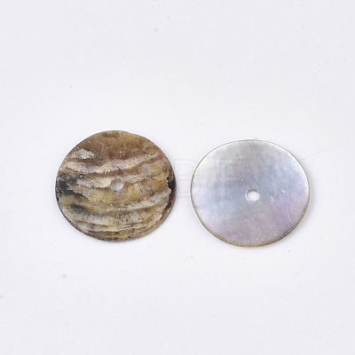 Natural Akoya Shell Beads SHEL-T012-44-1