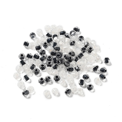 100Pcs Transparent Glass Beads GLAA-P061-01C-1