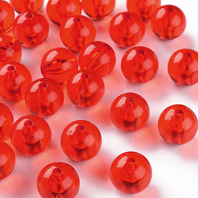 Transparent Acrylic Beads X-MACR-S370-A16mm-712-1