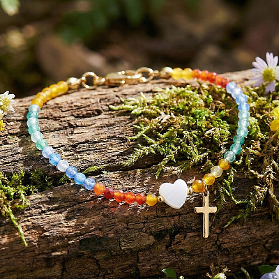 Brass Charm Bracelets LS-FR9863-1
