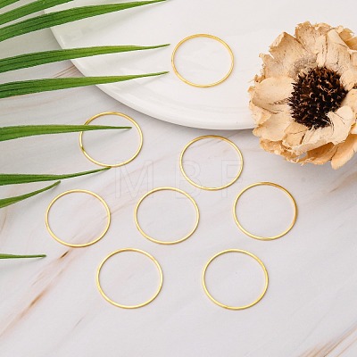 Brass Linking Rings X-EC18725MM-G-NF-1