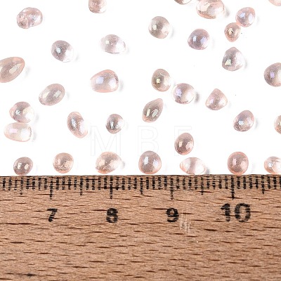 Transparent Electroplate Glass Beads EGLA-Q138-01L-1