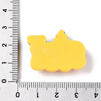 Christmas Opaque Resin Decoden Cabochons RESI-N039-114D-1